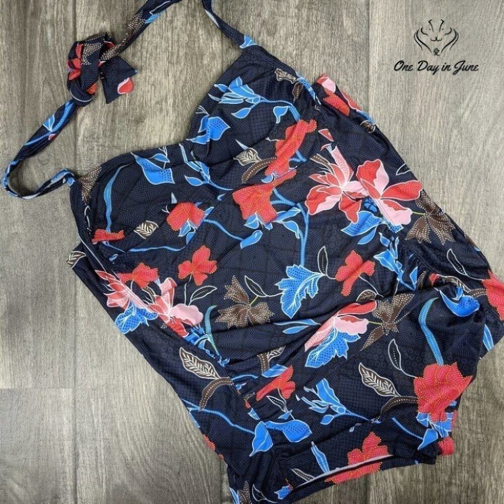 Sovoyontee Tummy Control Boyleg One Piece Size 4XL